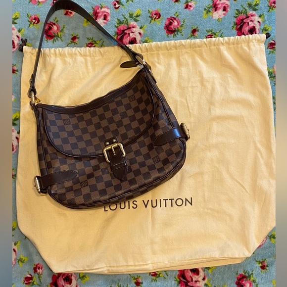 Louis Vuitton Damier Ebene Highbury Hobo barely used. With dust bag - Picture 1 of 11